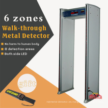 Paseo impermeable a través de la puerta del detector de metales (ZK-802)